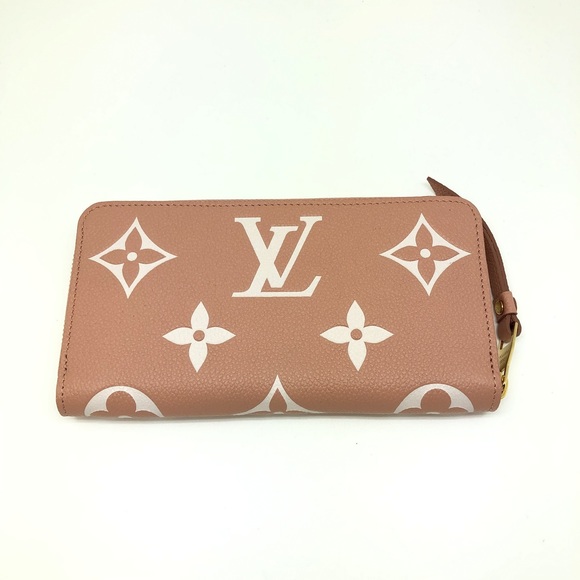Louis Vuitton Empreinte Rose Trianon Crème Long Wallet Brown - Picture 2 of 10